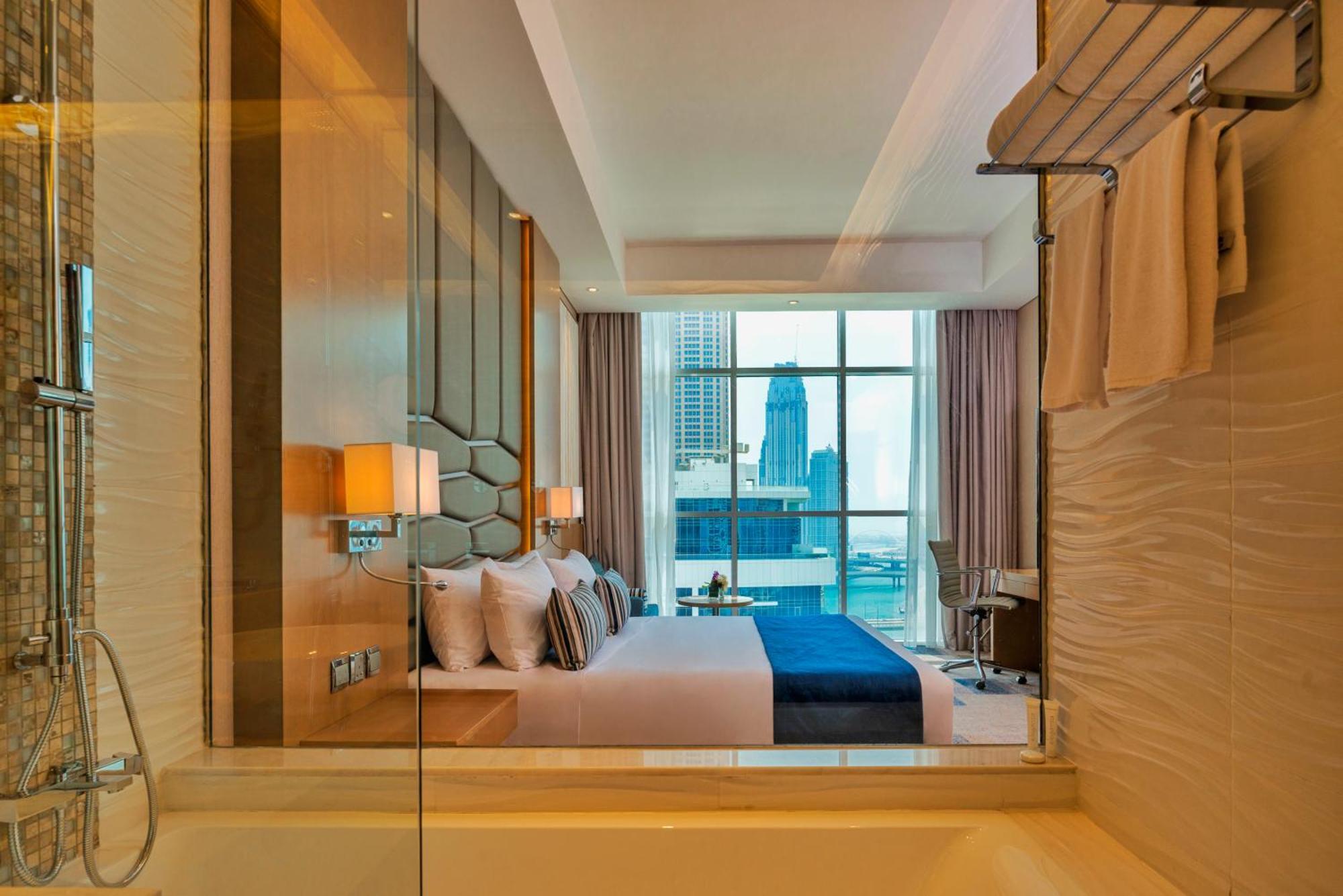 Suite con una camera da letto e accesso gratuito alla spiaggia privata dell'hotel a Palm - Jumeirah