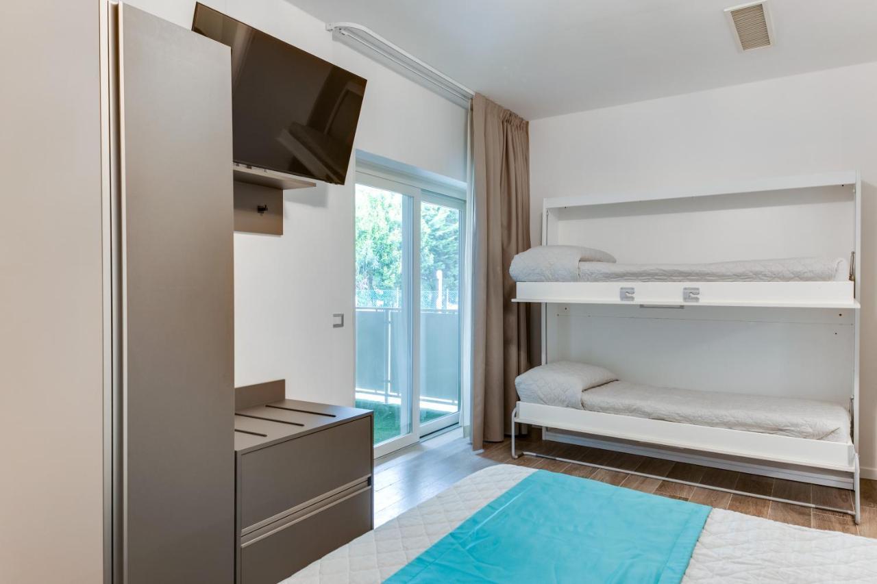 Appartamento con 2 camere da letto e giardino
