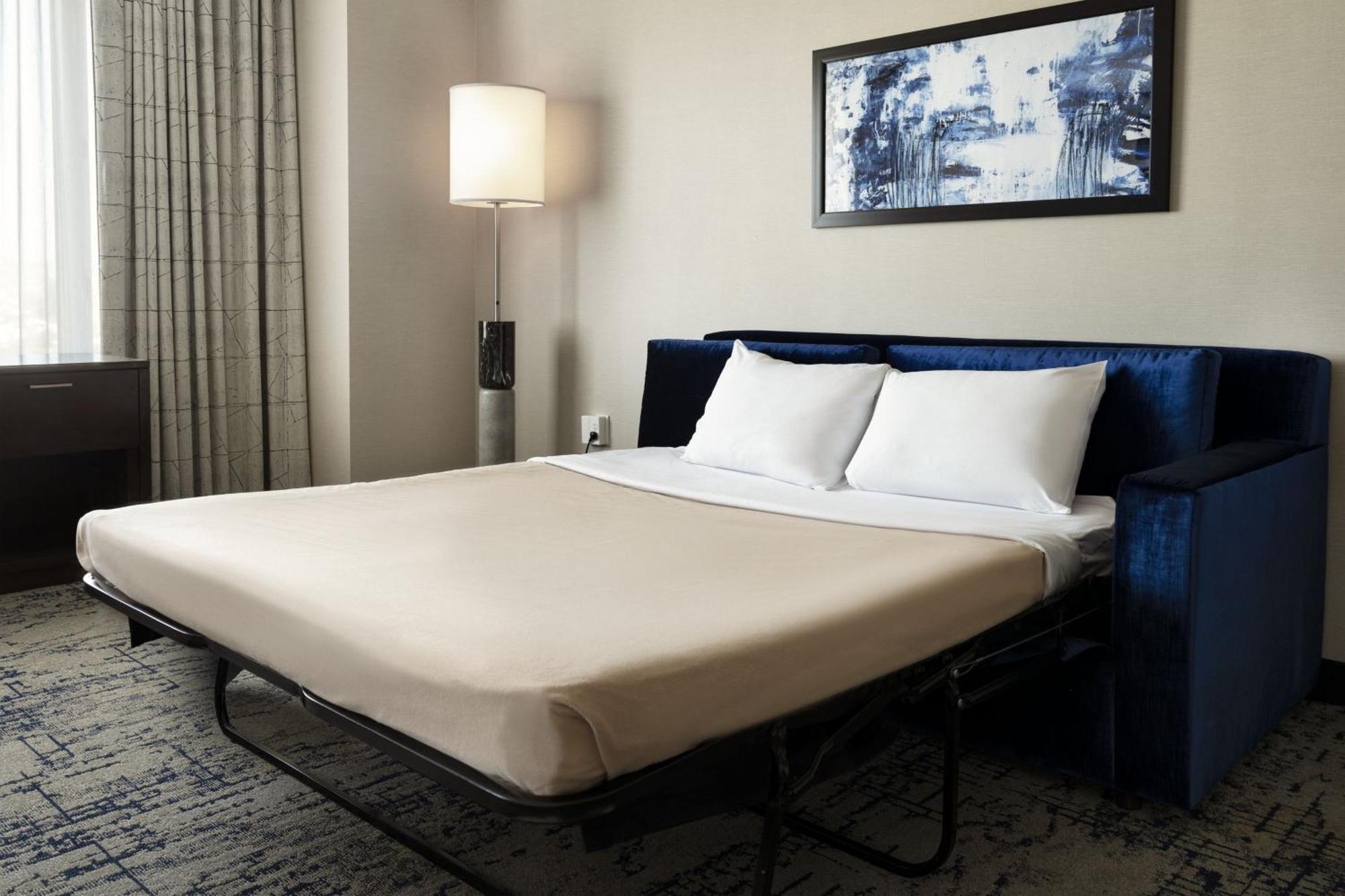 Monolocale Ampio con 2 Letti Queen-Size e Divano-Letto