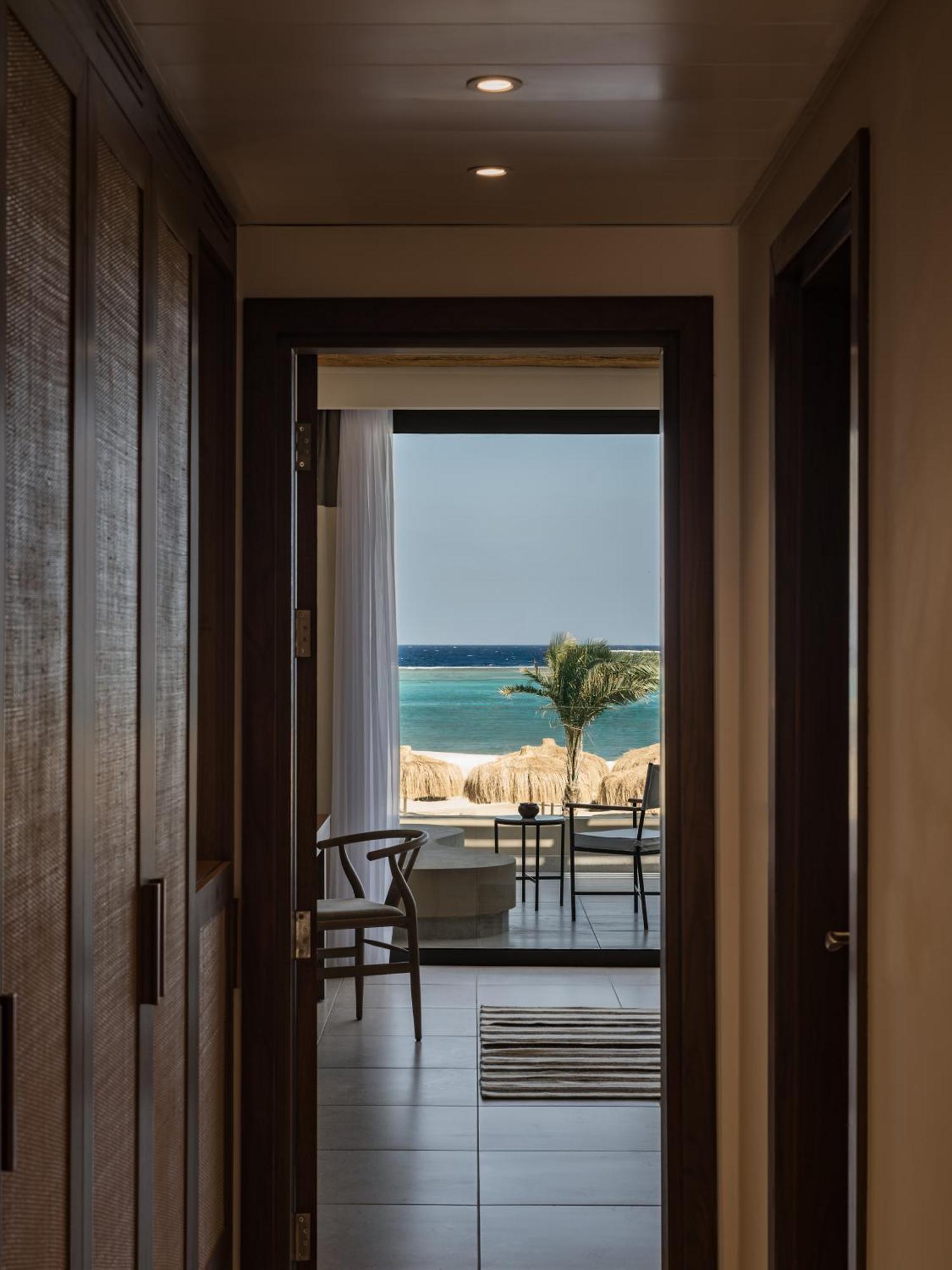 Camera familiare Deluxe con Letto Queen e Vista Mare