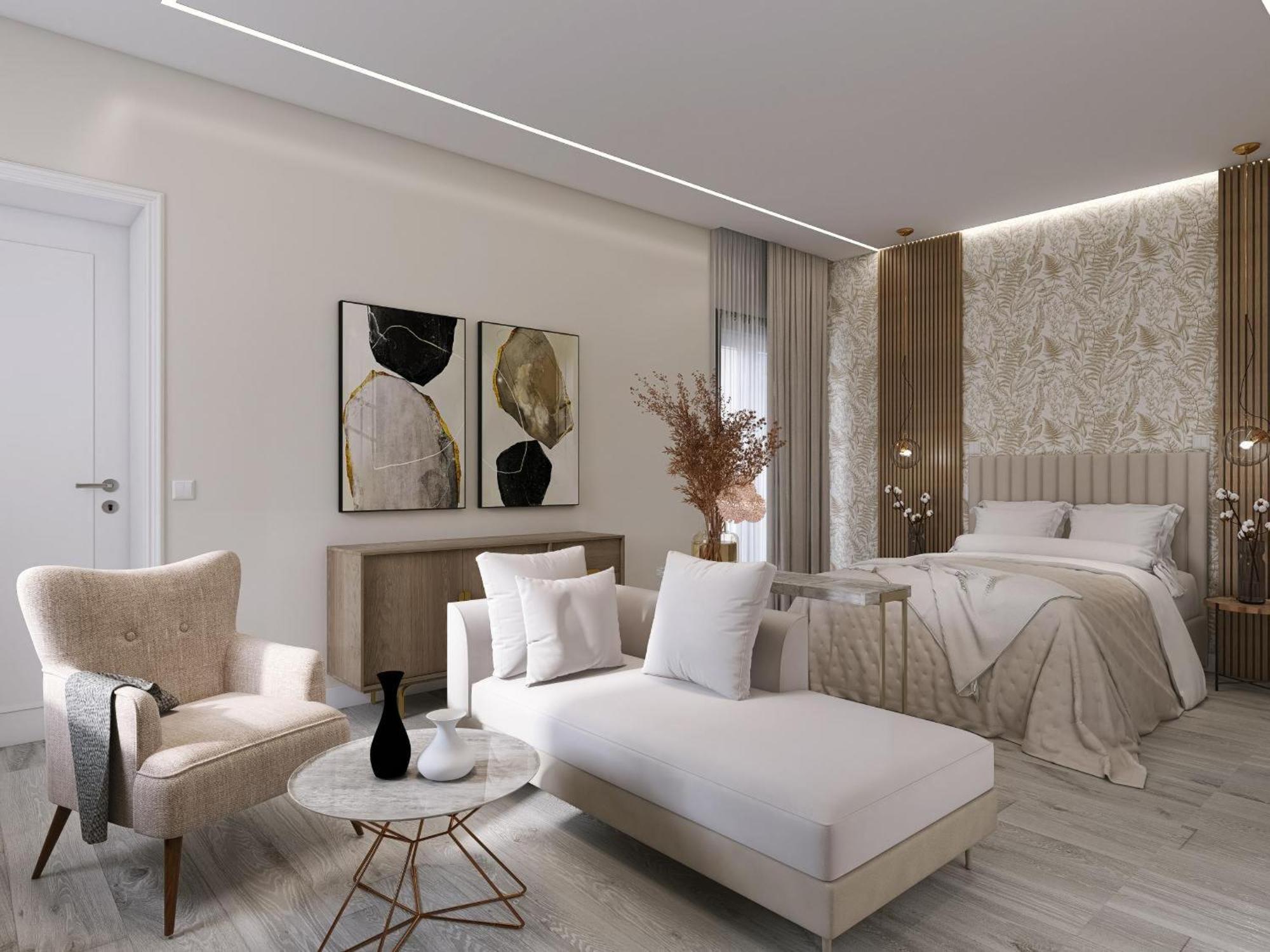 Appartamento Deluxe con 2 Camere da Letto e Balcone