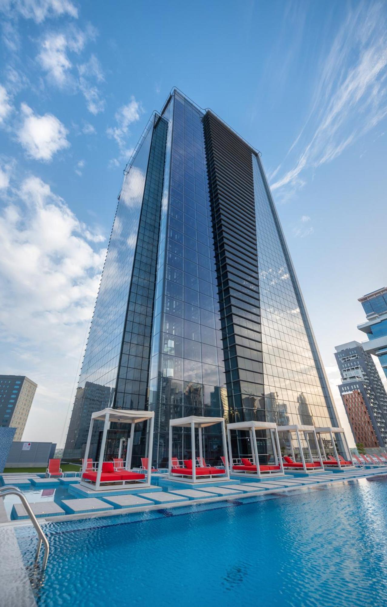 Camera Deluxe con Vista Canale Parziale e Accesso Gratuito alla Spiaggia Privata dell'Hotel a Palm - Jumeirah