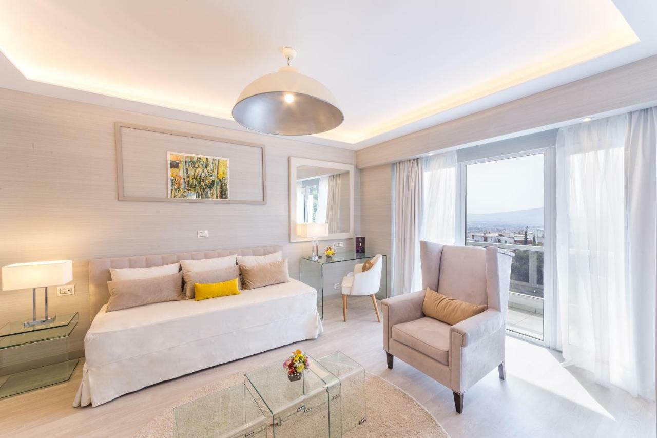 Suite Deluxe con Balcone ad angolo e Vista sul Monte Licabetto