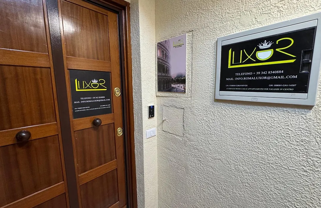 LUXOR ECO ROMA CASA E APPARTAMENTO PER VACANZE IN CENTRO Piazza Bologna, Colosseo, Piazza di Spagna, Vaticano, San Pietro, Sapienza, Fontana di Trevi, Piazza Navona, Trastevere, Tiburtina, Termini, Aeroporto-1