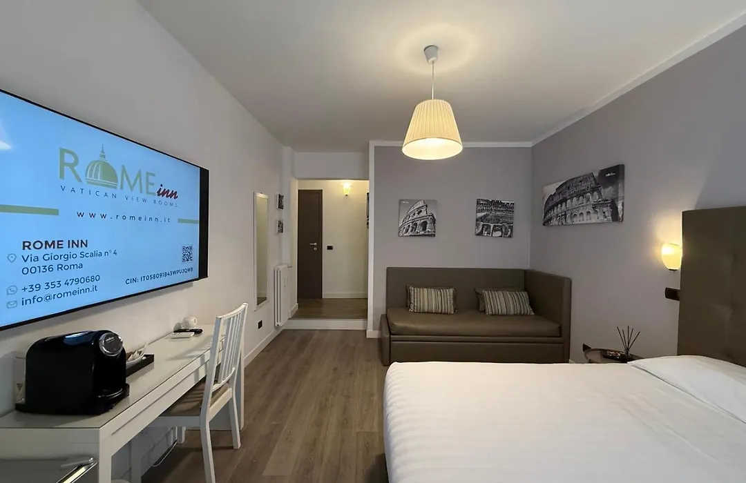 Rome Inn Vatican View Rooms-1