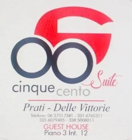 Cinque Cento Suite Prati Delle Vittorie-1