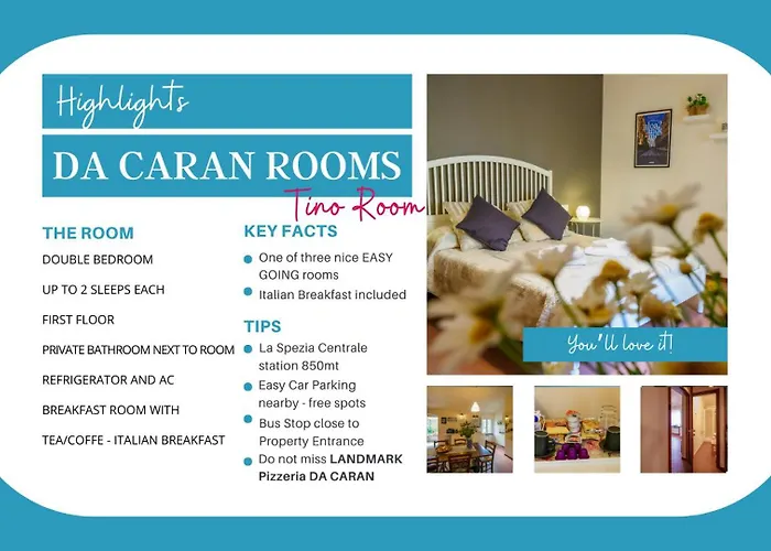 Da Caran Rooms With Ac La Spezia
