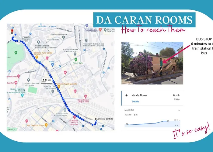 Da Caran Rooms With Ac La Spezia