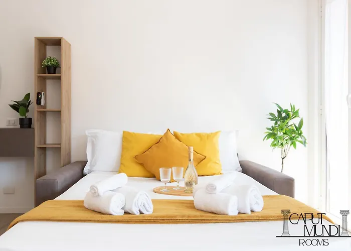Caput Mundi Rooms - 100Mt To Metro A, Terrace, A-C, 15 Min To Center Roma