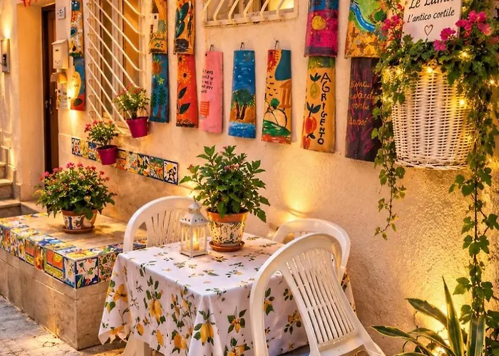 Le Lumìe L' antico Cortile Camere Con Cucina Privata With Private Kitchen Agrigento